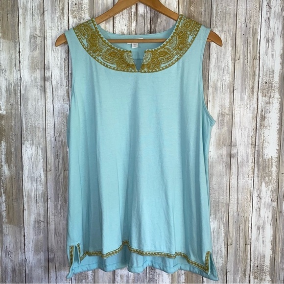 J. Jill Heirloom Embroidered Tank - Picture 2 of 7